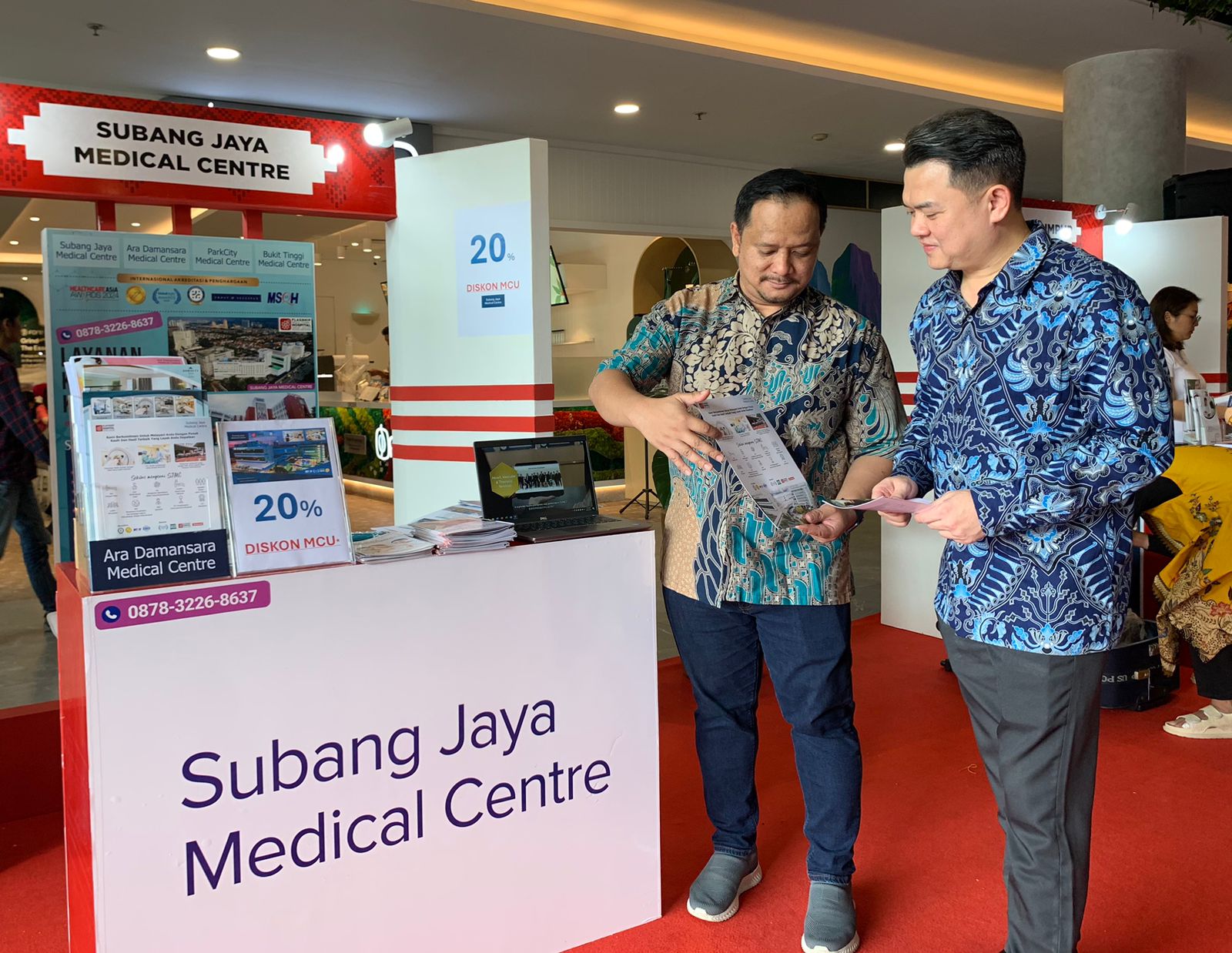 Rumah Sakit unggulannya CAH Medical Centres (CMC) yakni Subang Jaya Medical Centre (SJMC) hadir dalam gelaran Malaysia Healthcare Expo, D’Botanica Bandung Mall, Kamis (9/5)
