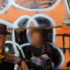 Dian Herdiansyah (23), warga Kampung Babakan Salam, Desa Pangalengan, Kecamatan Pangalengan, Kabupaten Bandung, usai aksinya hendak gantung diri digagalkan anggota Polsek Cangkuang. (Istimewa)
