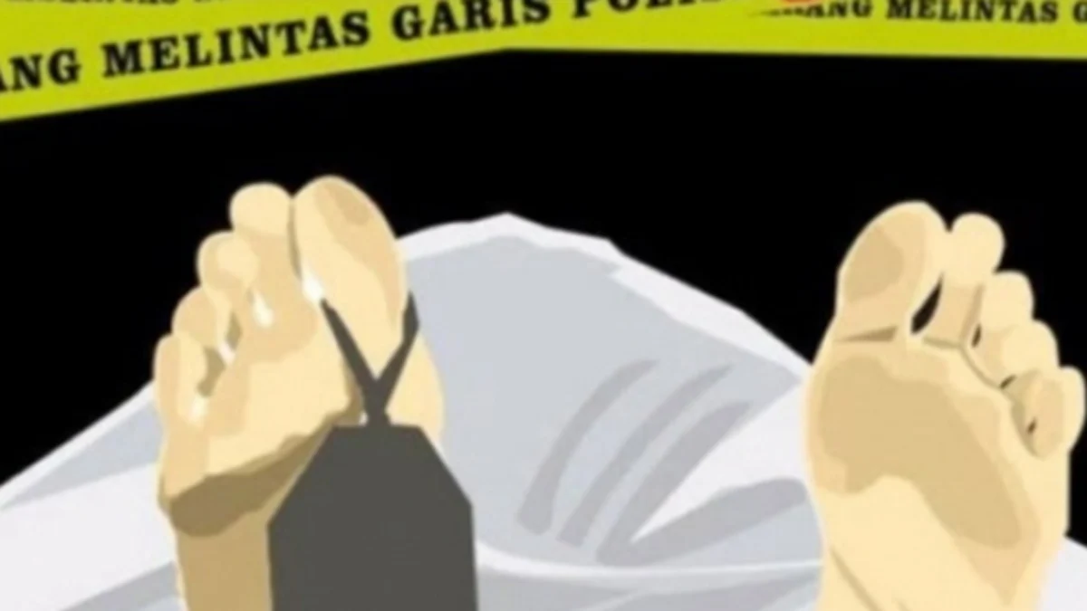 Ilustrasi mayat ART korban pembunuhan di Sukabumi/Istimewa/