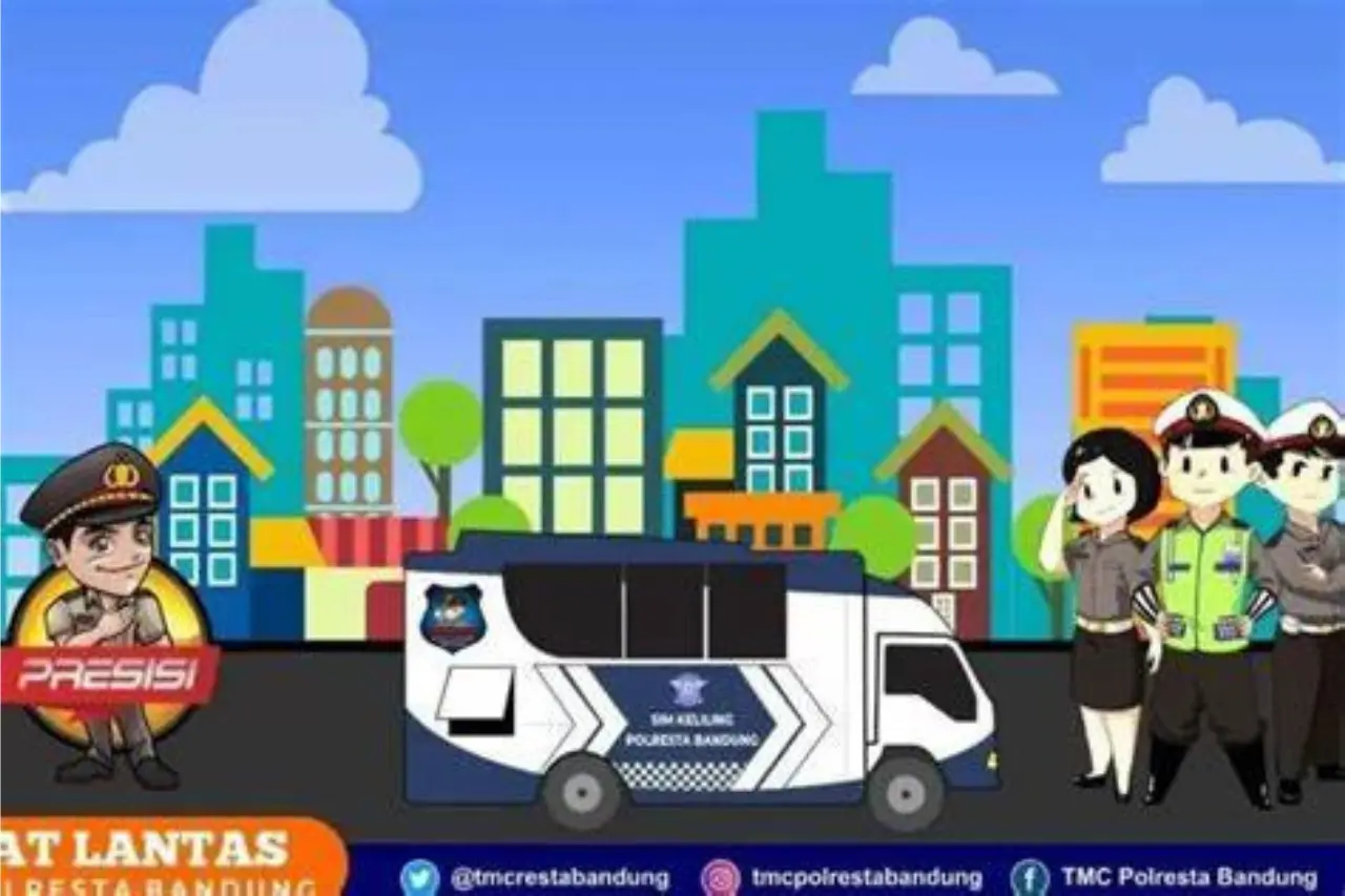 Jadwal Layanan SIM Keliling Kabupaten Bandung pada 29 Mei 2024