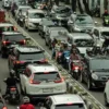 Ilustrasi: Kepadatan arus kendaraan di Jalan Gatot Subroto, Kota Bandung. (Pandu Muslim/Jabar Ekspres)