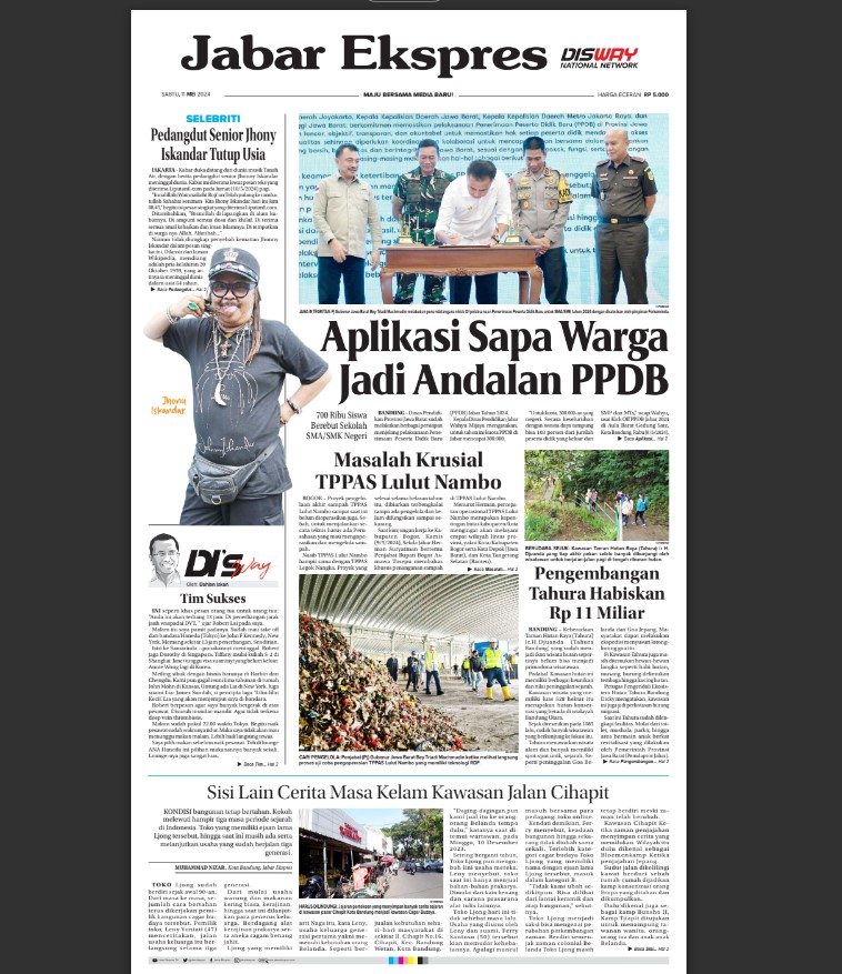 Epaper Jabar Ekspres 11 Mei 2024