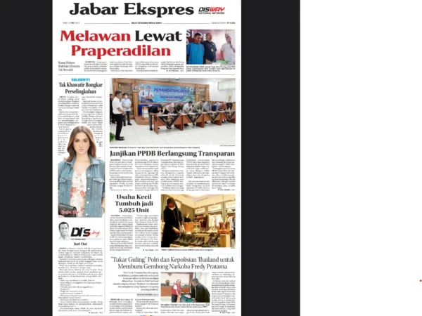 Epaper Jabar Ekspres 29 Mei 2024
