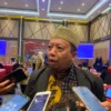 Pengamat Politik, Mulyawan Syafwandy Nugraha saat ditemui awak media selepas acara KPU. Riki Achmad/Jabar Ekspres