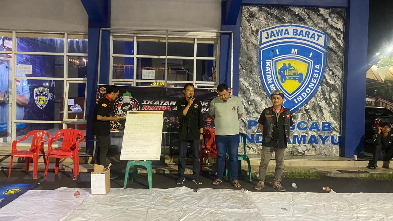 Ikatan Motor Honda Indramayu Gelar Musyawarah Besar Luar Biasa Untuk Pilih Ketua Umum Baru