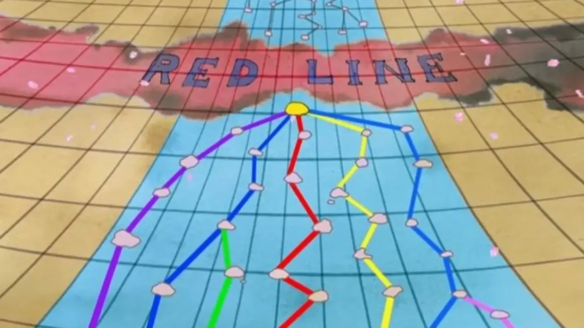 Spoiler One Piece Chapter 1114: Red Line Ternyata Merupakan Penahan Dunia dari Banjir Dahsyat!