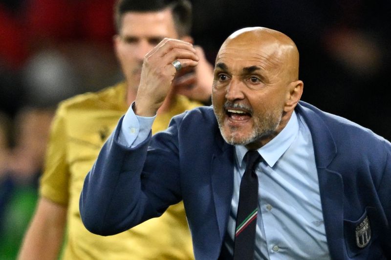 Luciano Spalletti Optimis Timnas Italia Bisa Kuasai Pertandingan Saat Melawan Spanyol