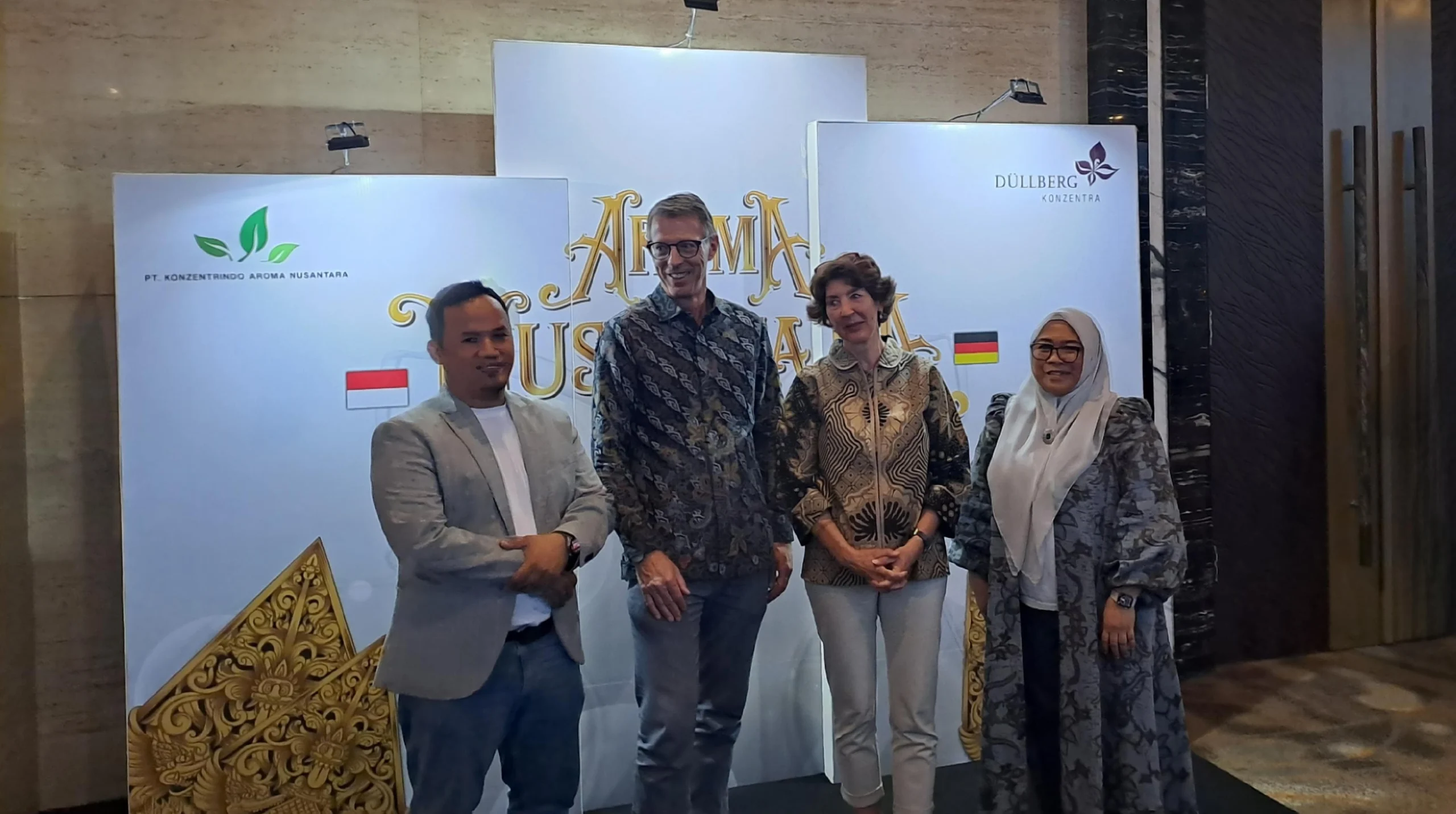 Event “Aroma Nusantara" yang digelar PT KAN Sebagai Distributor Resmi Bibit Parfum Düllberg.