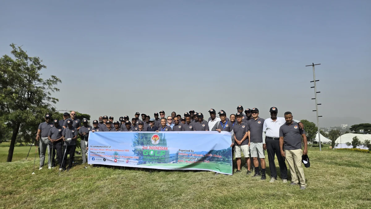 Golf Tournament ke-2 yang diselenggarakan KBRI di Addis Ababa Ethiopia.
