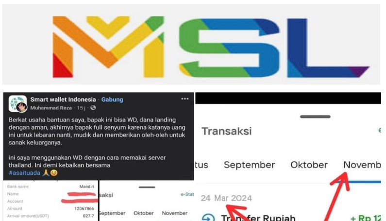 Jasa layanan WD aplikasi MSL APP yang tengah marak.