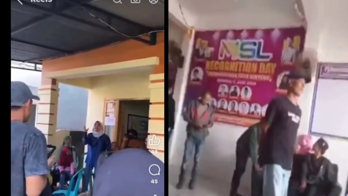 Tangkapan layar video aksi member MSL yang menduduki kantornya di beberapa kota.