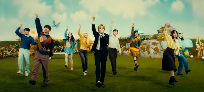MV Smeraldo Garden Marching Band - Jimin BTS Feat LOCO.