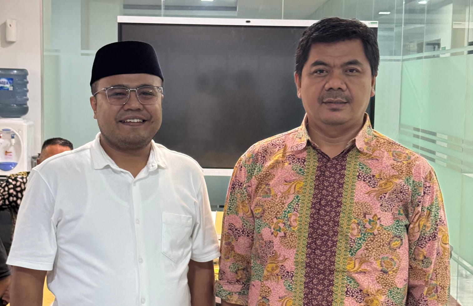Mantan Ketua Pimpinan Pusat GP Ansor, Juri Ardiantoro dan Cabup Bogor Fuad Kasyfurrahman/Istimewa/