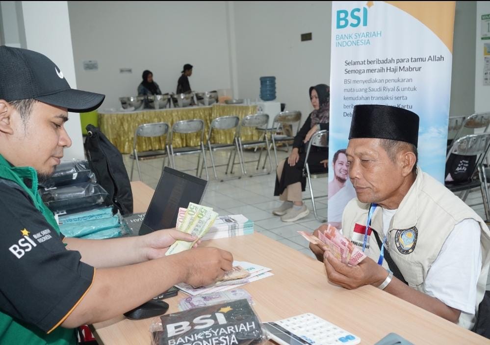 Musim haji tahun 2024, PT Bank Syariah Indonesia Tbk. (BSI) mencatat peningkatan transaksi mata uang Riyal/ Dok. BSI