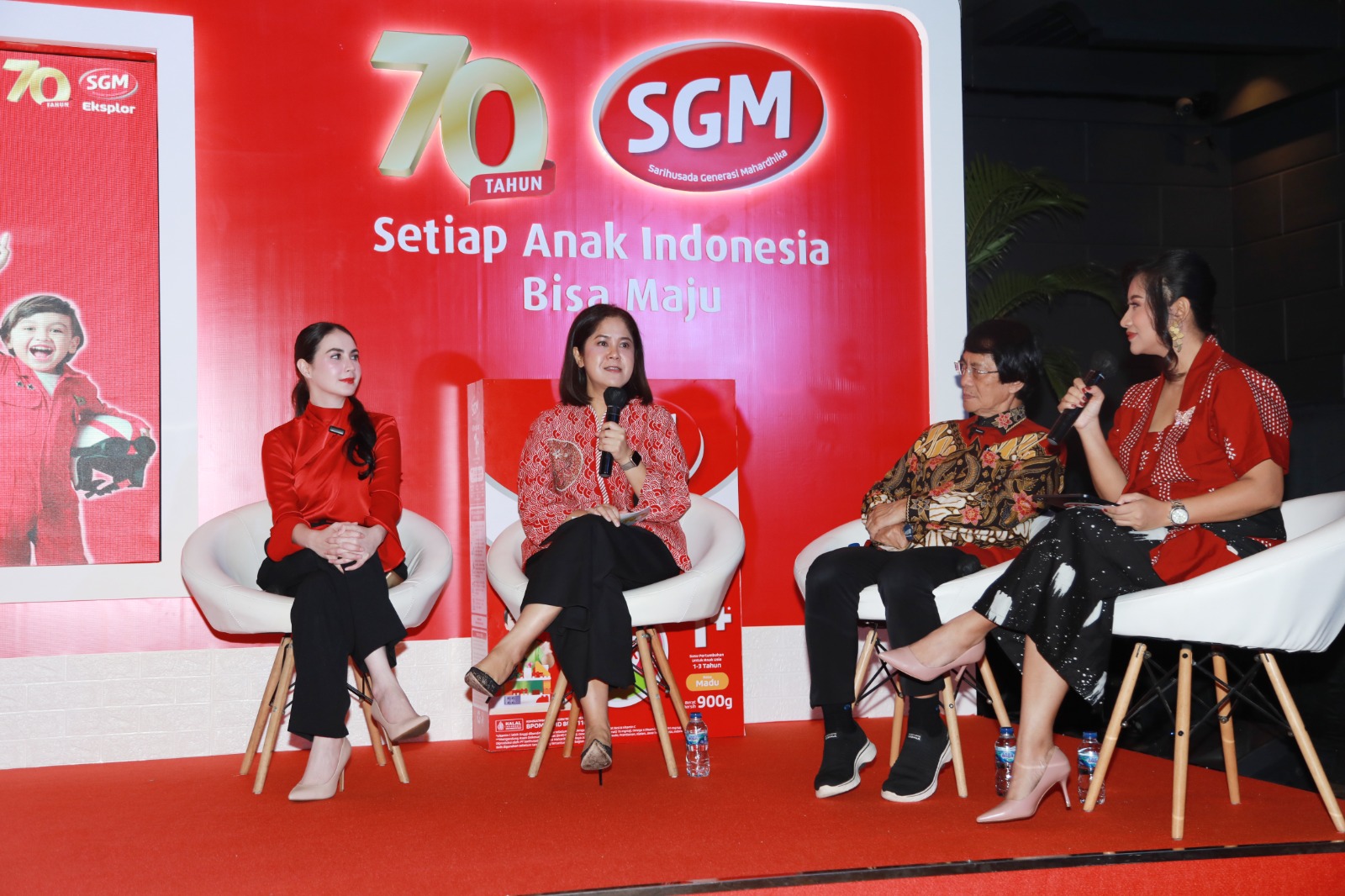 SGM meluncurkan Program Bantuan Dana Pendidikan tingkat Sekolah Dasar (SD) bagi 70 anak Generasi Maju Indonesia dari berbagai daerah di Indonesia/Dok. SGM