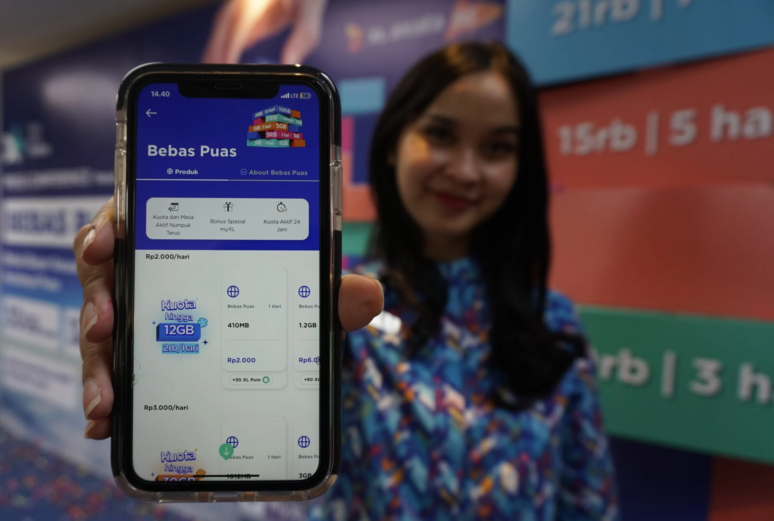 Paket "Bebas Puas", kuota data terbaru yang diluncurkan PT XL Axiata Tbk/ Dok. PT XL Axiata