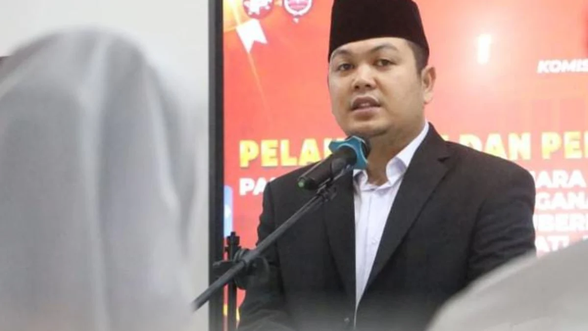 Ketua KPU Kota Bogor, Muhammad Habibi Zaenal Arifin. (Yudha Prananda / Jabar Ekspres)