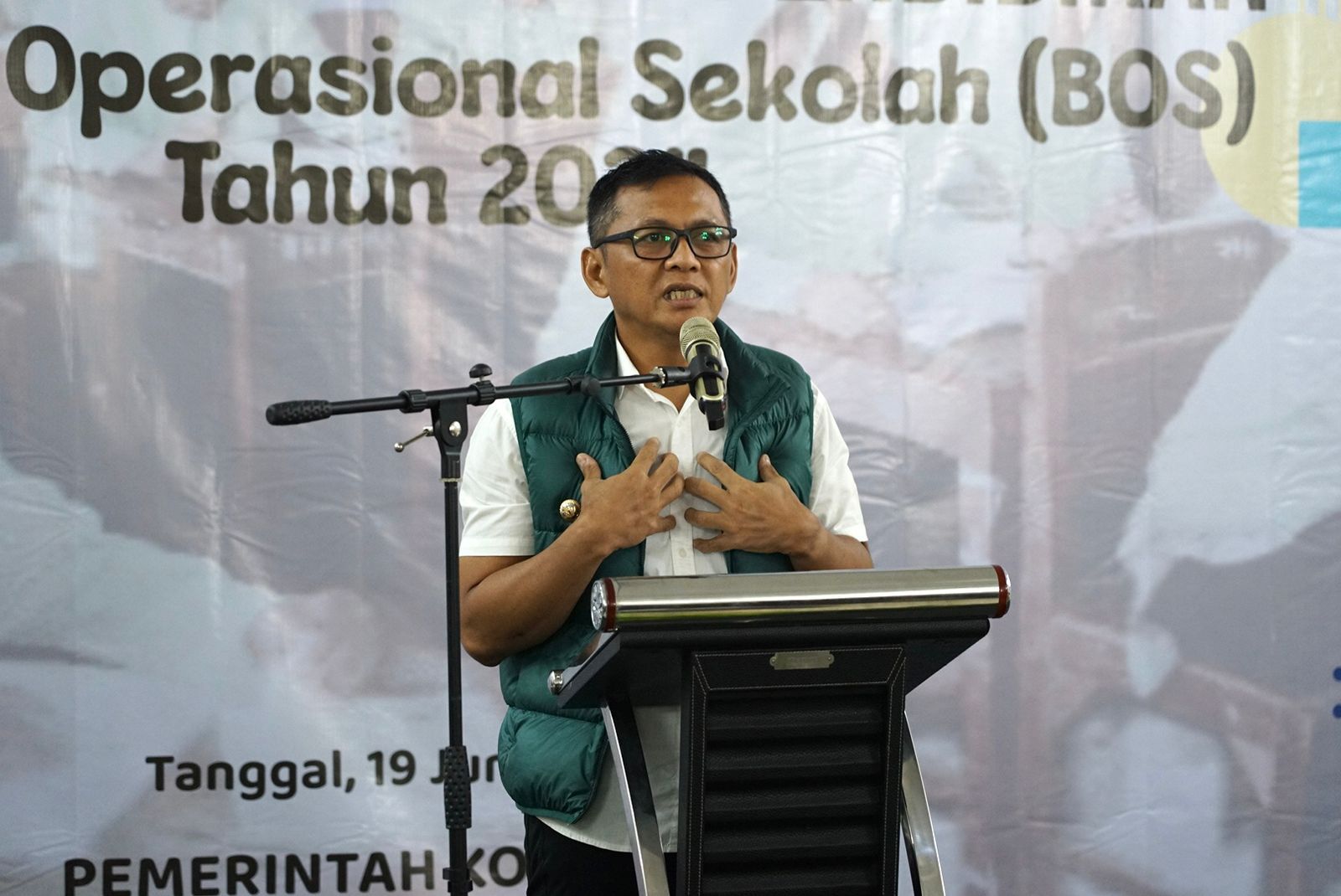 Pj Wali Kota Bogor, Hery Antasari. (Yudha Prananda / Jabar Ekspres)