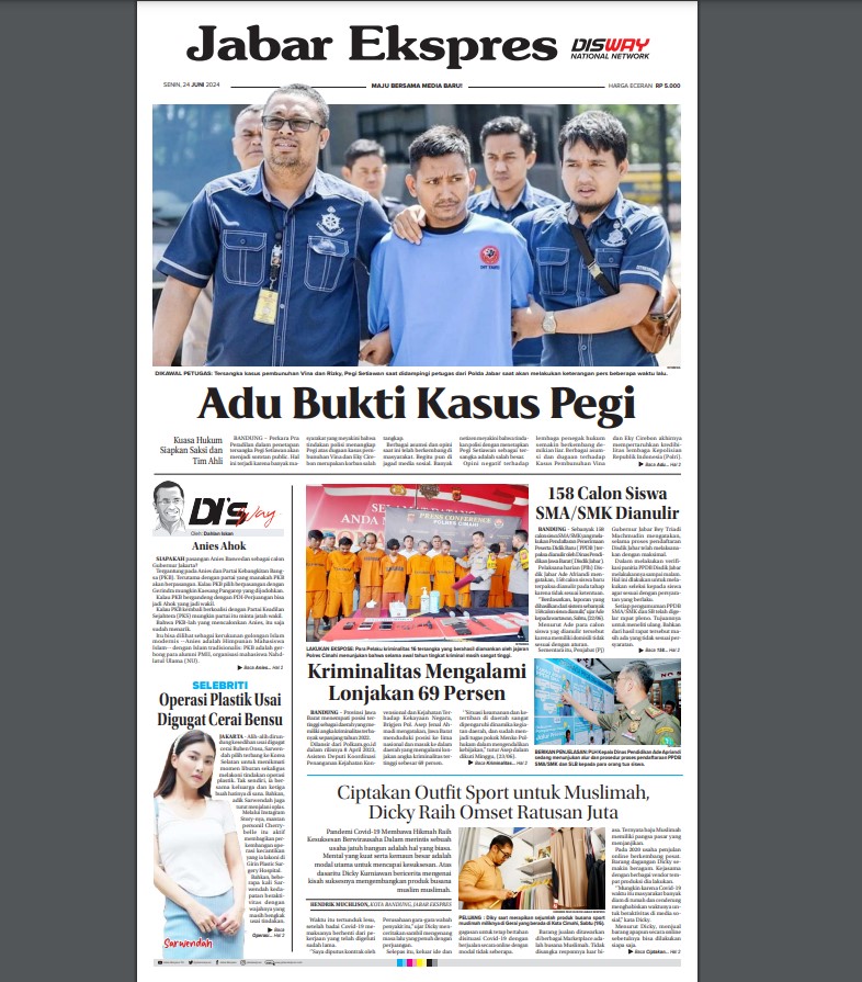 Epaper Jabar Ekspres 24 Juni 2024