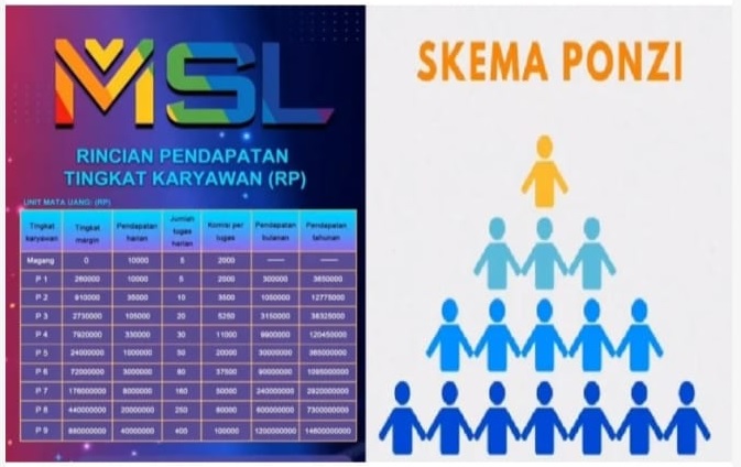 Aplikasi MSL APP yang masih terus merekrut member baru.