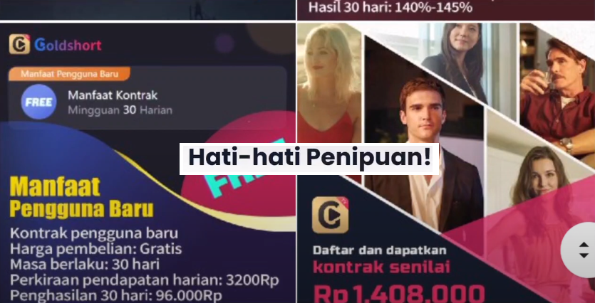 Benarkah Aplikasi Gold Short Tv Ternyata Penipuan?