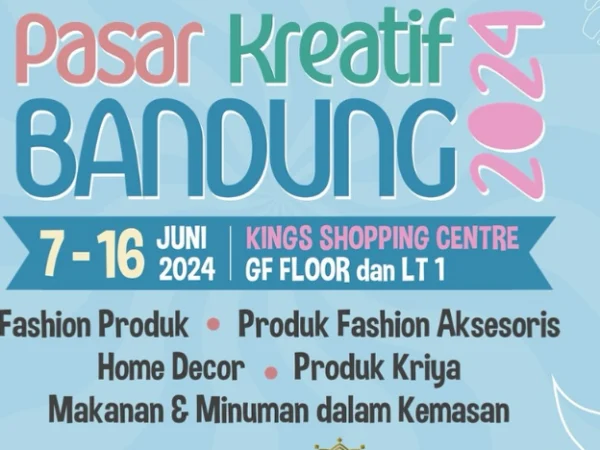 Pasar Kreatif Bandung 2024/ Instagram @pasarkreatifbdg
