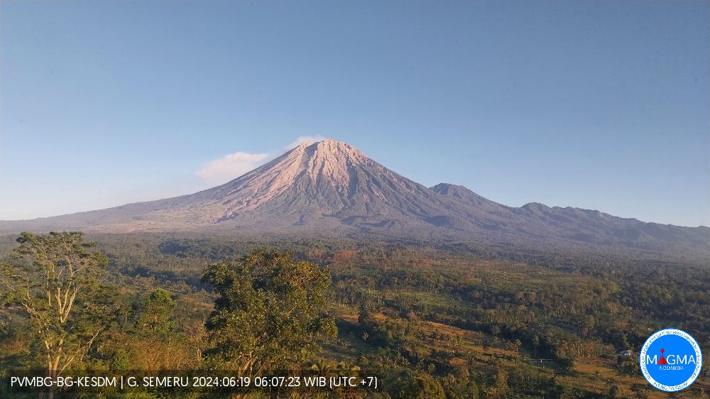 Gunung Semeru Erupsi Lagi, Warga Dihimbau Hindari Aktivitas hingga Radius 5 Kilometer dari Puncak. Foto: HO-PVMBG