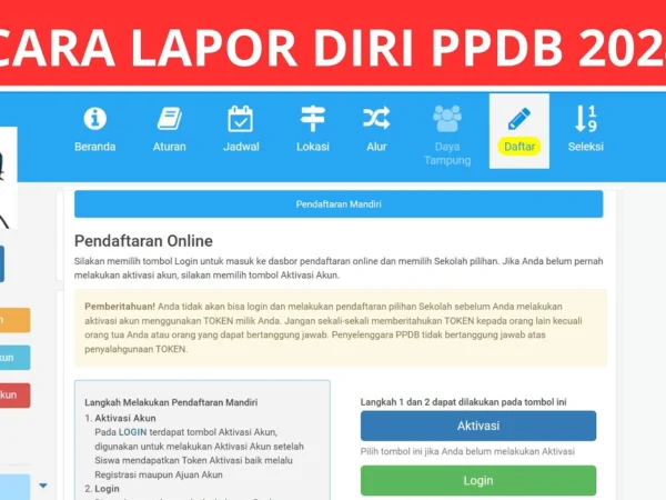 Dokumen dan Cara Lapor Diri PPDB Online 2024 untuk Semua Jalur