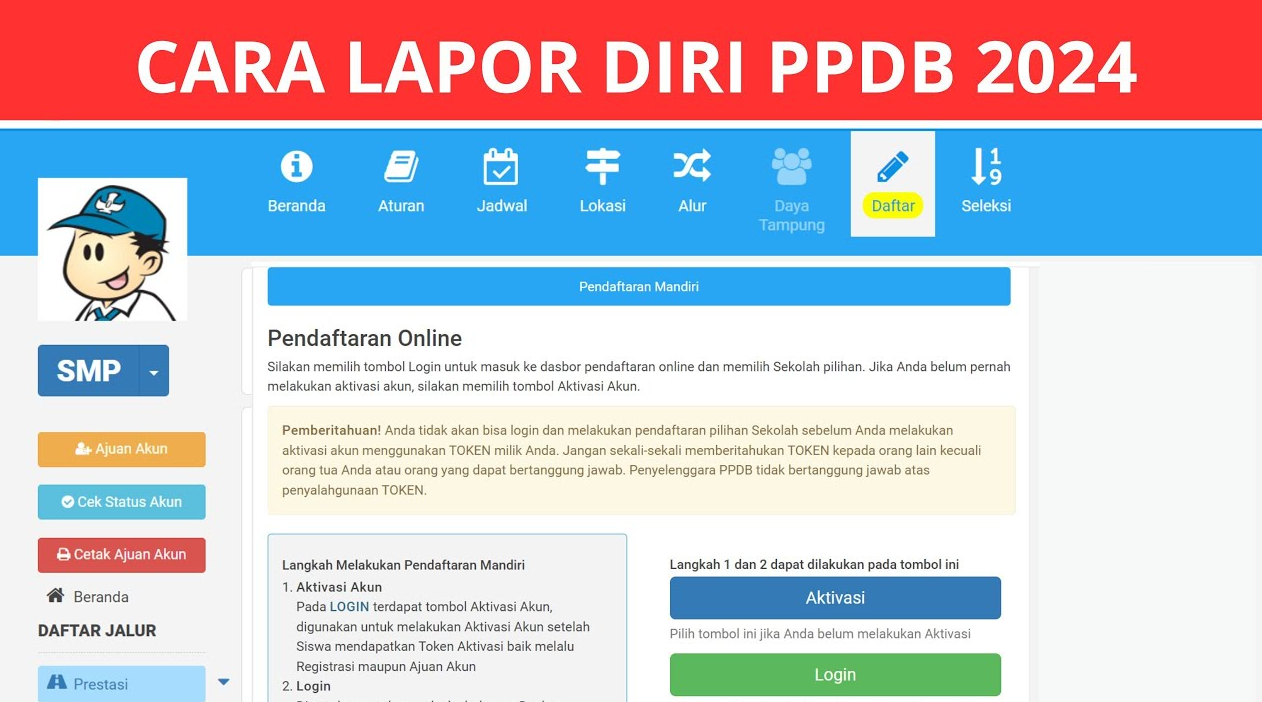 Dokumen dan Cara Lapor Diri PPDB Online 2024 untuk Semua Jalur