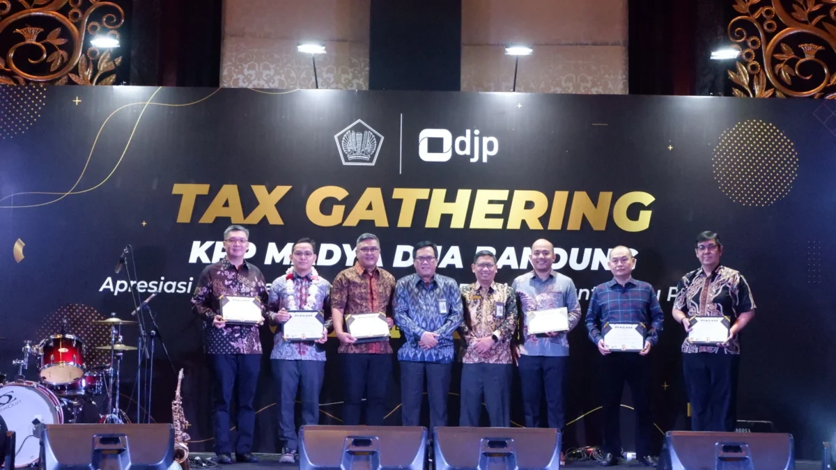 KPP Madya Dua Bandung gelar Tax Gathering di The Trans Luxury Hotel, Jalan Gatot Subroto No.289 Bandung, (28/5)/ Dok. KPP Madya Dua Bandung