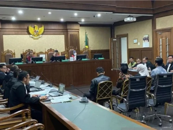 Sidang pemeriksaan saksi dugaan korupsi di Kementan dengan terdakwa mantan Menteri Pertanian Syahrul Yasin Limpo (SYL) di Pengadilan Tipikor, Jakarta, Senin (3/6). Foto/ANTARA