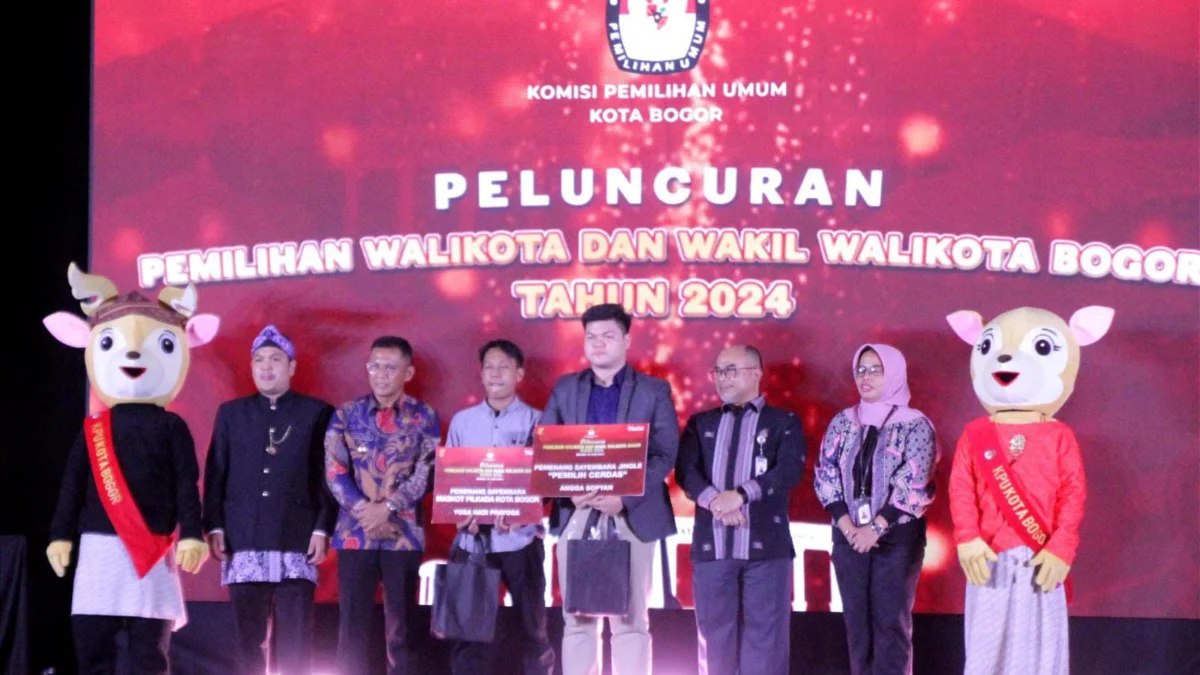 KPU Kota Bogor resmi memulai tahapan Pilkada 2024. (Yudha Prananda / Jabar Ekspres)
