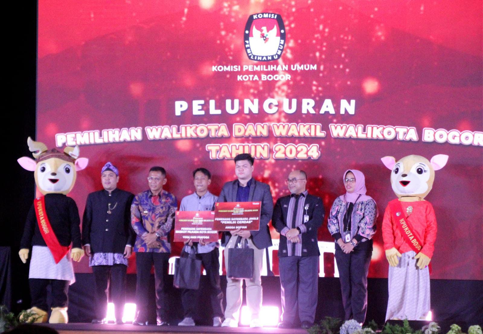 KPU Kota Bogor resmi memulai tahapan Pilkada 2024. (Yudha Prananda / Jabar Ekspres)