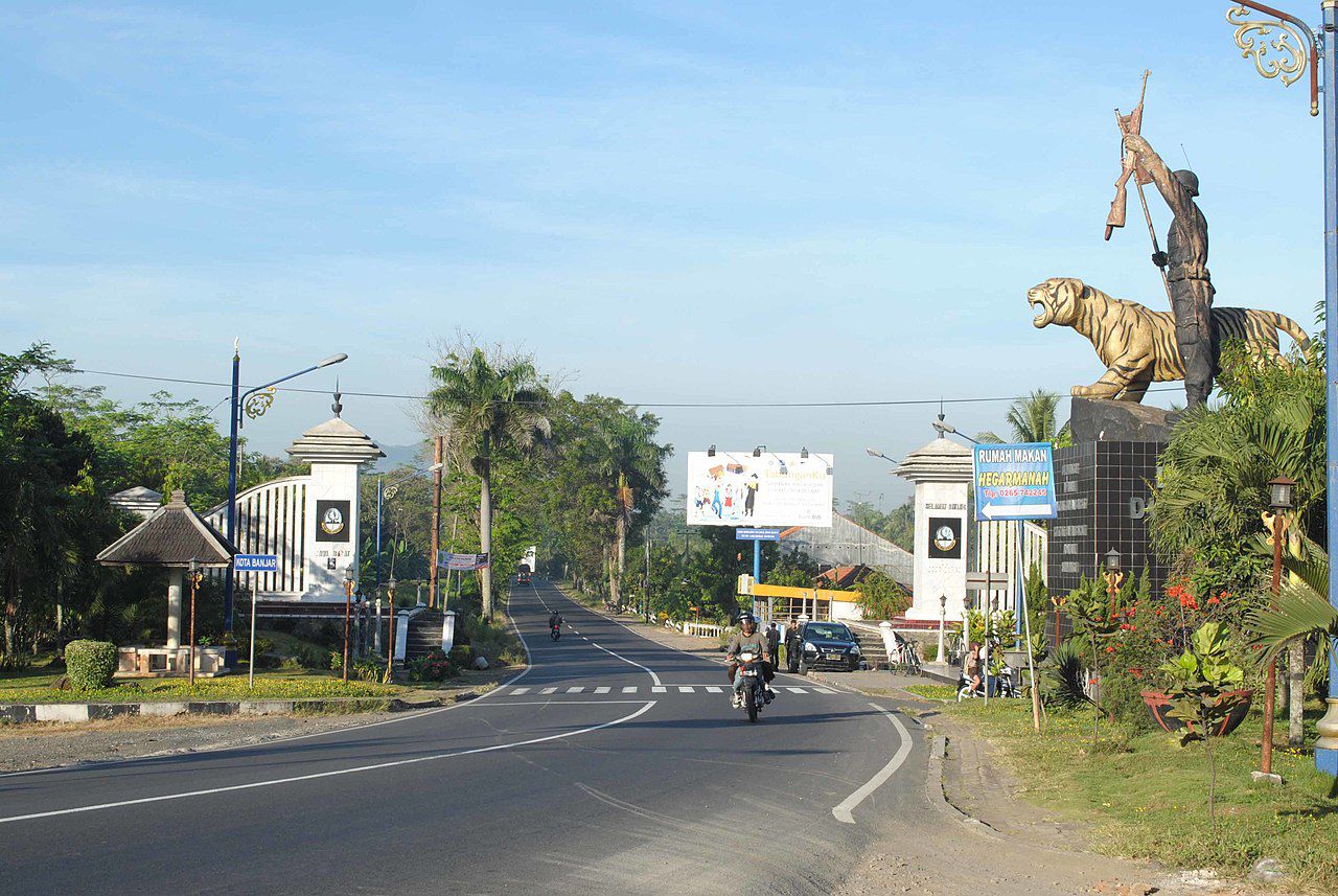 Pintu Gerbang Jawa Barat dari Jawa Tengah berada di Kota Banjar/ Wikipedia
