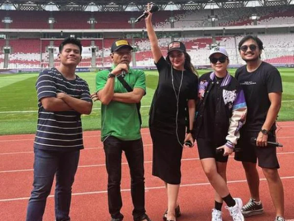 Anang trending di media sosial X (dulu Twitter) usai konser dadakan, setelah pertandingan Indonesia melawan Filipina dalam kualifikasi Piala Dunia, Selasa (11/6/2024). (Instagram / ananghijau)