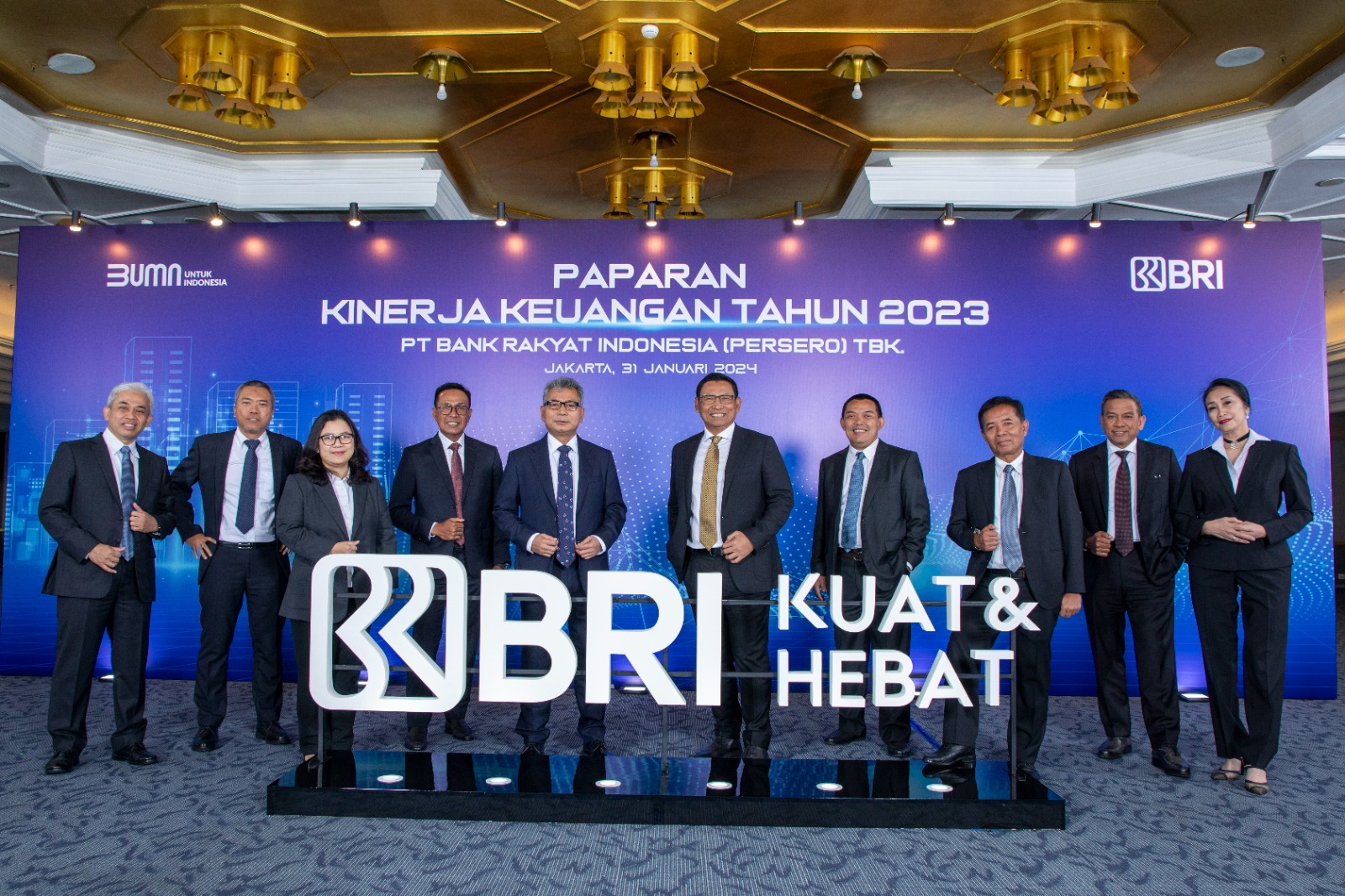 Kompak Borong Saham BBRI, Direksi BRI Siratkan Bentuk Optimisme Kinerja