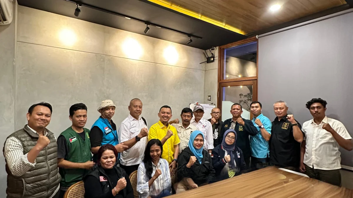 Bakal calon Walikota Bandung 2024, Ir. H. Juwanda, mengadakan pertemuan penting dengan Koalisi Partai Non Parlemen Kota Bandung