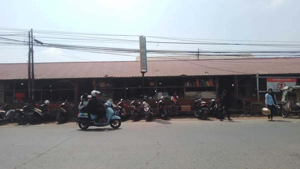 Pasar Ciparay di wilayah Desa Ciparay, Kecamatan Ciparay, Kabupaten Bandung yang diwacanakan akan direvitalisasi. (Yanuar/Jabar Ekspres)