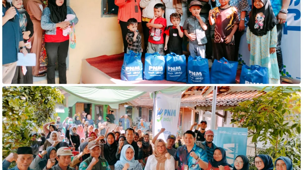Tekan Stunting, PNM Cabang Bandung Salurkan Paket Gizi Bagi Ibu Hamil dan Balita