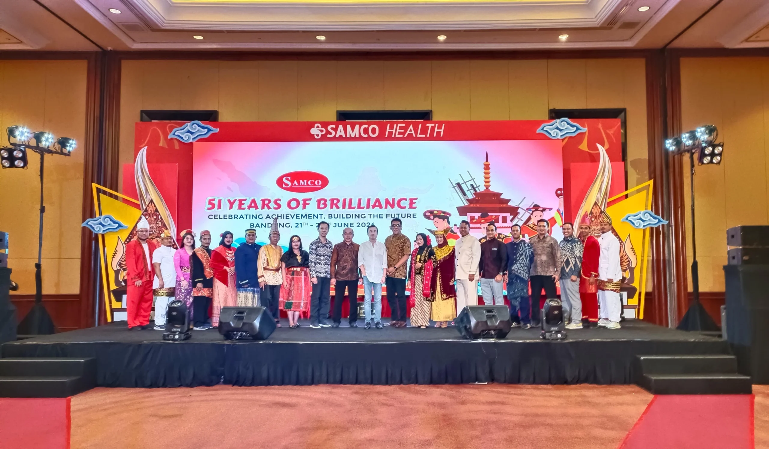 HUT ke-51 Samco Farma Gelar Customer Gathering Di Kota Bandung