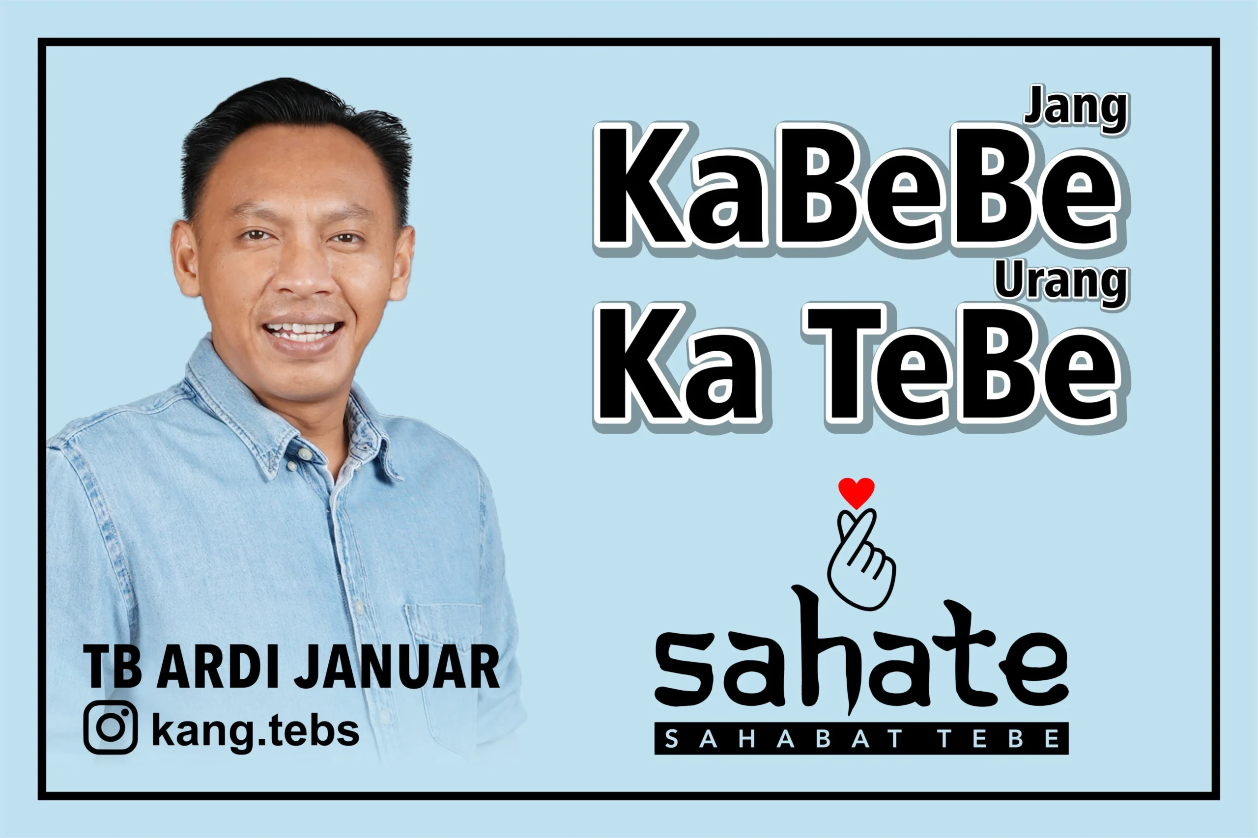 Dukung Kang Tebe, Relawan Prabowo di KBB Bikin "SAHATE"