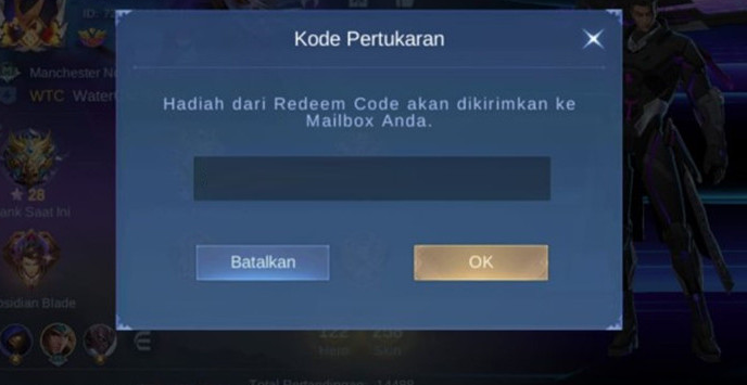 Klaim Kode Redeem Mobile Legends Terbaru Hari ini 21 Juni 2024