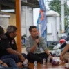 Bacawalkot Bogor, Sendi Fardiansyah saat berdiskusi bersama pengurus HPDKI Bogor Raya. (Yudha Prananda / Jabar Ekspres)