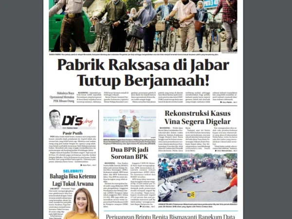 Epaper Jabar Ekspres 5 Juni 2024