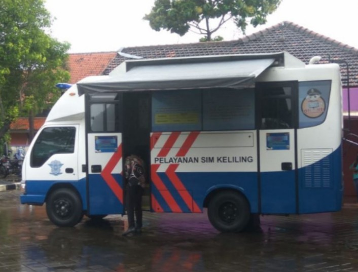 Ilutsrasi Mobil SIM Keliling/ Dok. Korlantas Polri