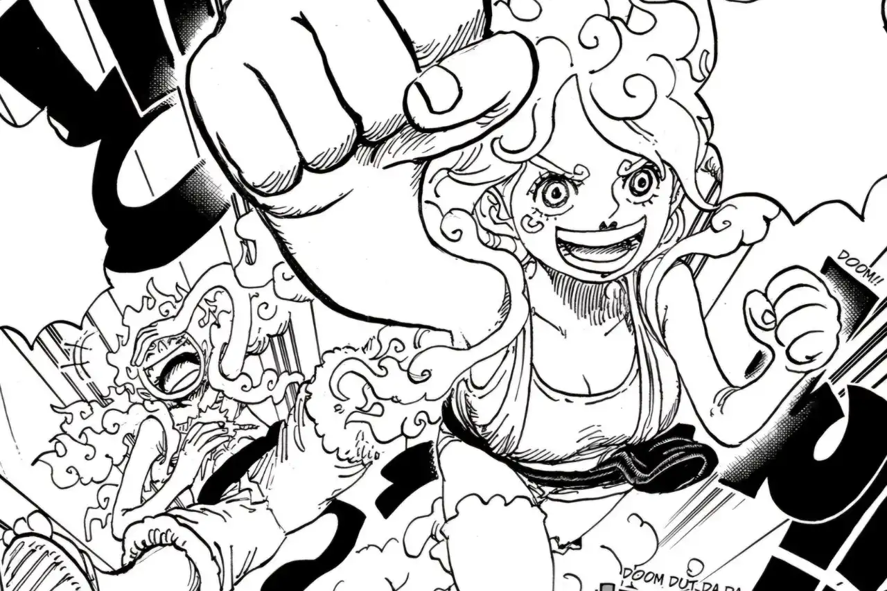 Spoiler One Piece Chapter 1119: Serangan Gabungan Luffy, Bonney, Dan