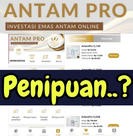 Apakah Aplikasi Antam Pro itu Terbukti Membayar atau Penipuan?