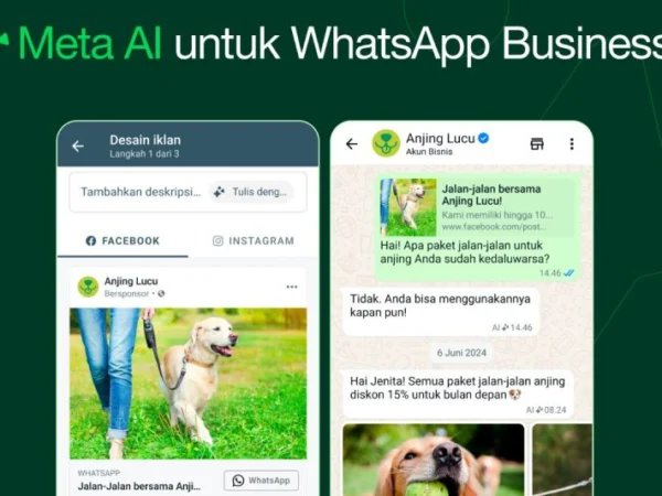 Mark Zuckerberg Upgrade WhatsApp Business dengan Hadirkan Fitur Baru Berbasis AI