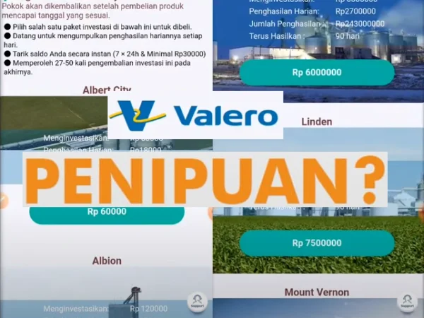 Aplikasi Valero Investasi yang Terbukti Membayar atau Skema Penipuan?