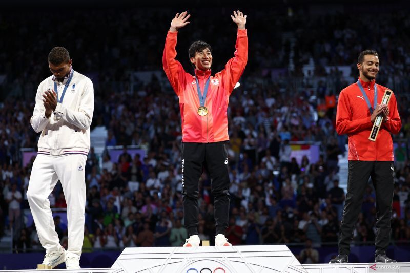 Atlet Anggar Koki Kano Taklukkan Wakil Tuan Rumah di Final Epee Putra Olimpiade Paris 2024